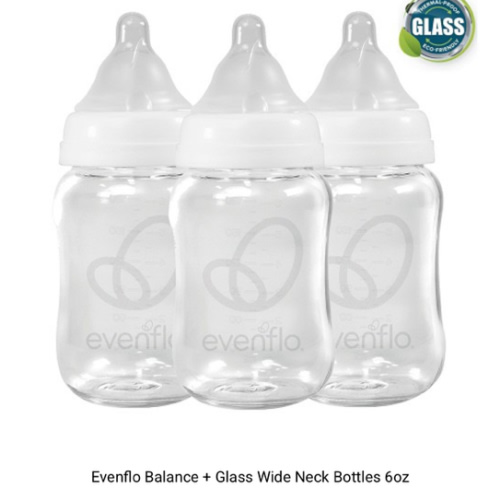 Evenflo Balance Glass Baby Bottles 6oz | glass baby bottles