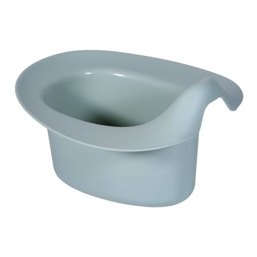 Kindsgut Elimination Communication Baby Potty – Ergonomic Infant Potty for Babies, Easy-Clean EC Potty with Splash Guard, Includes Printed EC Beginner Guide, Designed in Germany, aquamarine