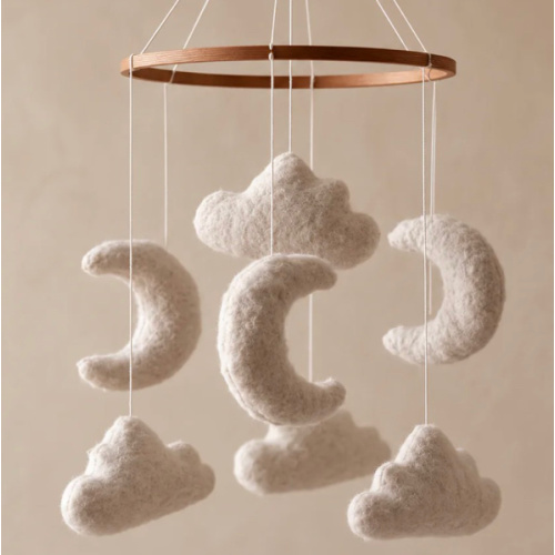 Marshmallow Sky - Baby Mobile
