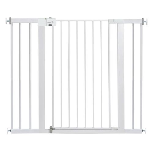 Safety 1st Extra Wide Baby Gate with Door: Premium Child Safety, Extra Tall Gate for Doorways, Dog Gates, Easy Installation, 36" Tall & Wide, Fits 29"-47"