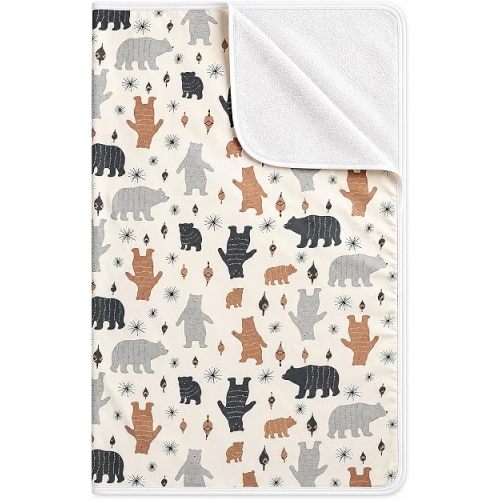 Baby Waterproof Bed Pad Washable Mattress Pad Reusable Underpads Bed Wetting Incontinence Cover for Baby Toddler Children and Adults