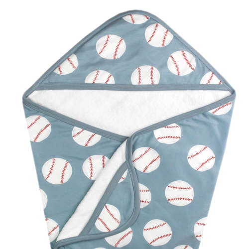 Premium Baby Knit Hooded Towel - Slugger