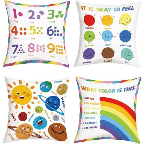 Reading Corner Throw Pillow Covers