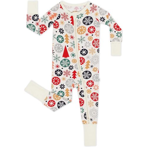 Little Sleepies Pajamas for Baby Boys & Girls, Viscose from Bamboo Baby Pajamas, Preemie & Newborn Sleepers, 2-Way Zipper PJs