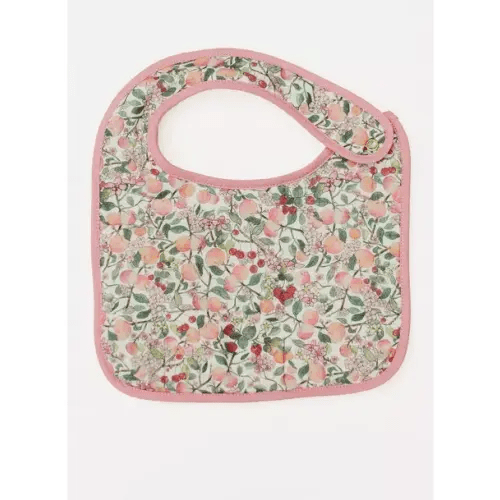 Brands We Love Peach Blossom Bib by Janie and Jack