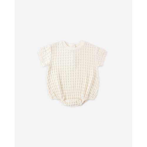 Relaxed Bubble Romper Natural