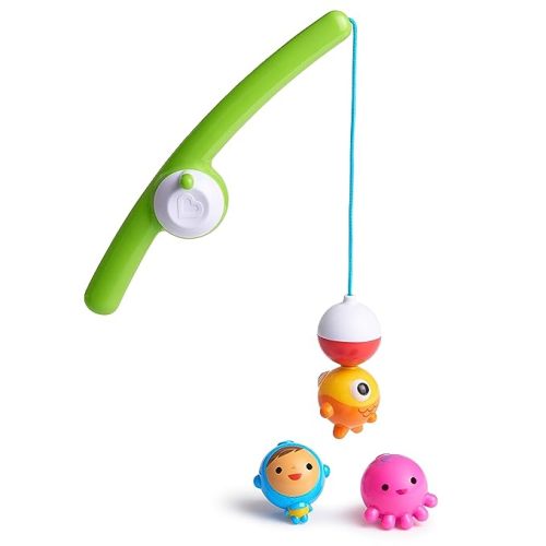 Munchkin® Fishin'™ Magnetic Baby and Toddler Bath Toy, 4pc Set - Fishin’