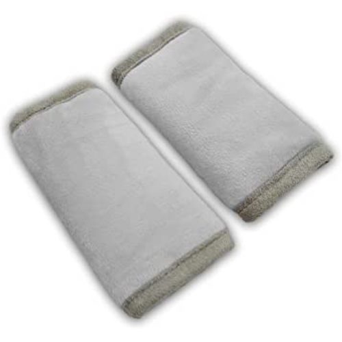 Car Seat Strap Covers for Baby Kids, Seat Belt Covers Strap Pads Cushion for boy Girl, Protect Neck and Shoulder rubbing, Anti-Slip Design, Universal for Stroller/Carrier/Pushchair Grey