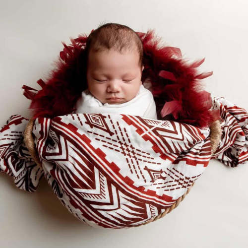 Samoan Inspired Muslin Swaddle Wrap – Polybubs