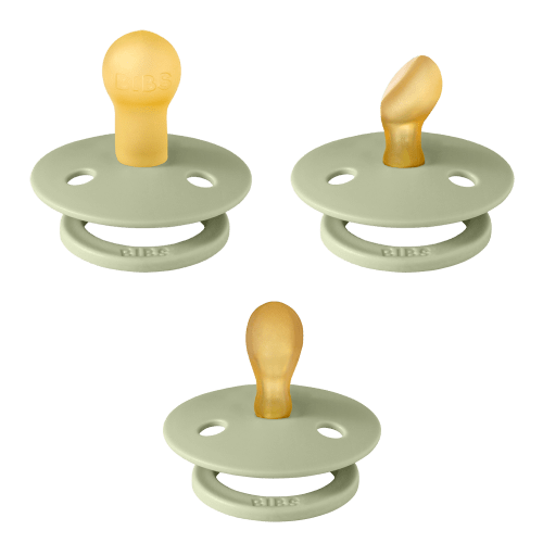 New Baby Pacifiers Try-It Collection 3 Pack - Sage – Bibsworld store US