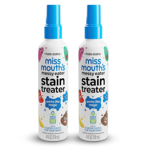Miss Mouth's Messy Eater Stain Treater Spray 2 Pack Stain Remover