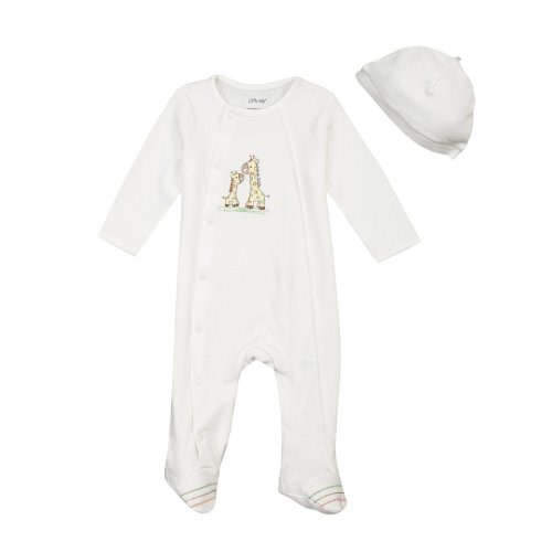Little Me Baby Giraffe Footie Set