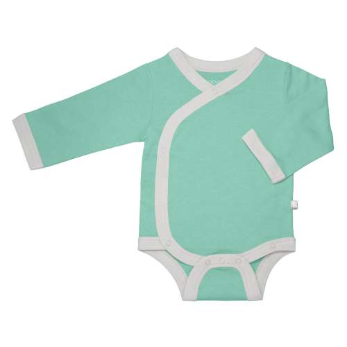 Baby Eco L/S Kimono Onesie Bodysuit