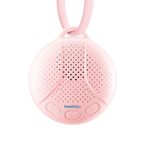 FamiBaby Sound Machine for Babies and Kids - Baby Sleep Soother | Portable White Noise Machine with Night Light for Nursery | 16 Soothing Sounds | Shush | Travel | Registry Gift | Baby Shower