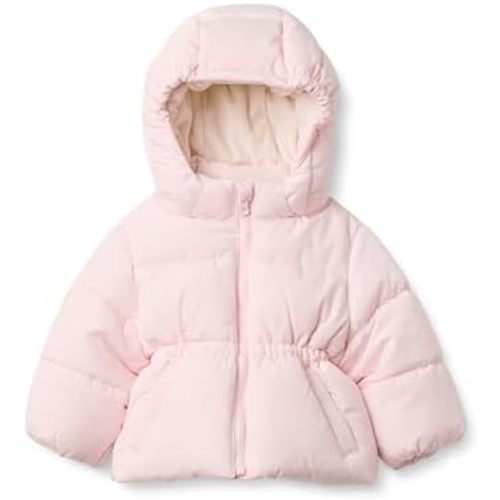 Amazon Essentials x Sofia Grainge Girls' Water-Resistant Hooded Puffer Jacket