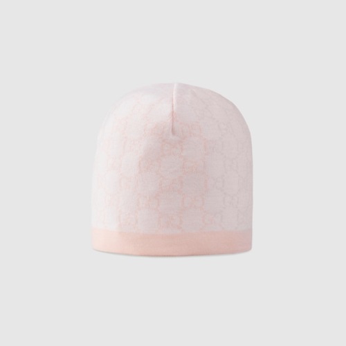 Baby GG pattern wool hat