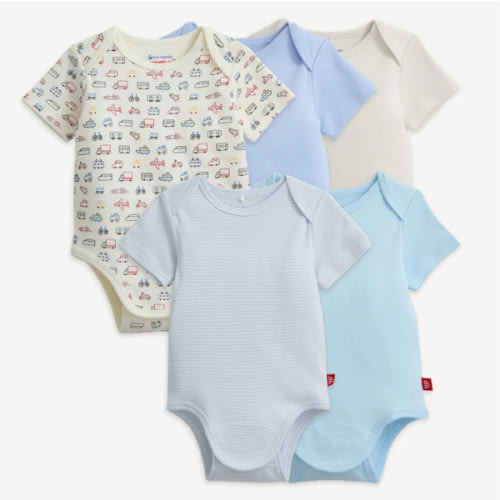 Magnetic 5-Pack Bodysuit – 6-9 M