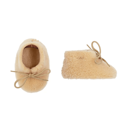 Merino Sheepskin Slippers - Baby Collection | Beige