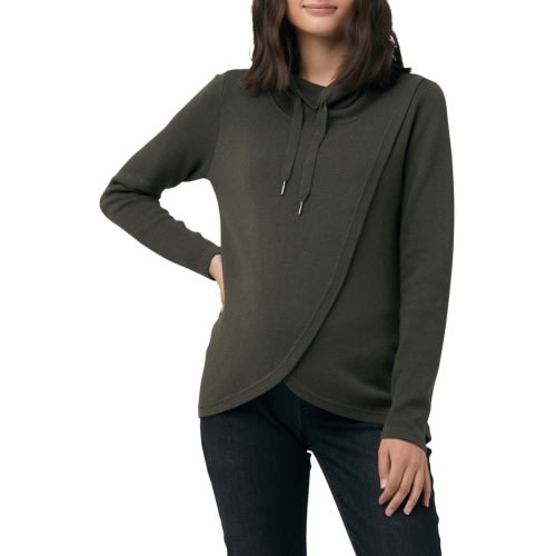 Maternity Cassie Crossover Knit Maternity Top, X-Small