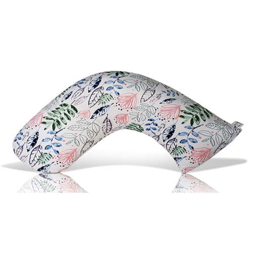 Luna Lullaby Nursing Pillow - Modern Leaf | Comfortable Feeding Pillow - Luna Lullaby