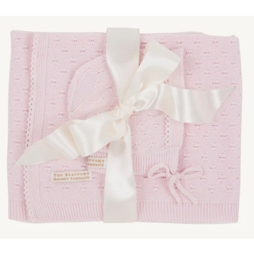 Ramsey Receiving Set - Palm Beach Pink