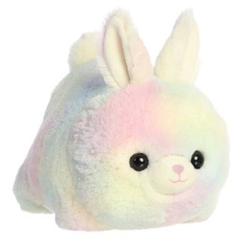 Aurora Medium Bitty Bunny Spudsters Adorable Stuffed Animal Rainbow 10"