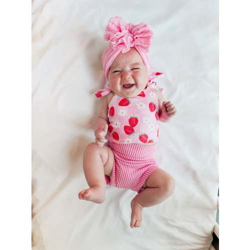 Bubblegum | Signature Ruffled Baby Headband
