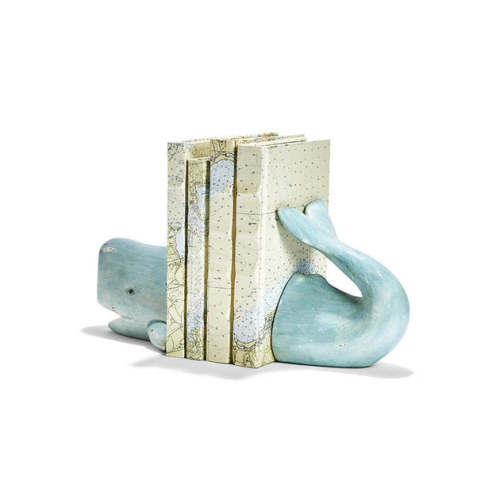 Whale Bookend - Blue – Cailini Coastal