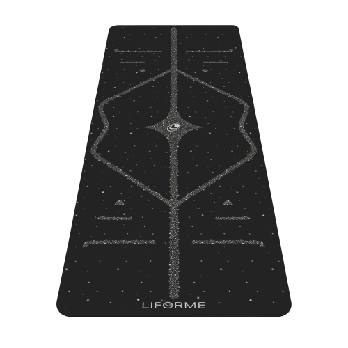 Liforme Magic Galaxy Yoga Mat - Gold & Silver