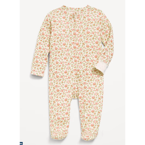 SoftMode 2-Way-Zip Sleep & Play Footed One-Piece for Baby