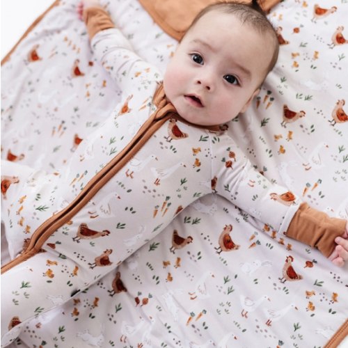 ZIP JAMMIES - FARMSTEAD FRIENDS