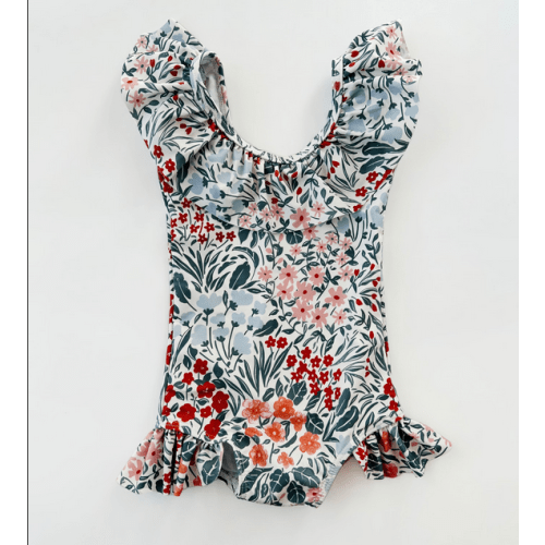 Summer Floral Swimsuit – Olive and Cradle