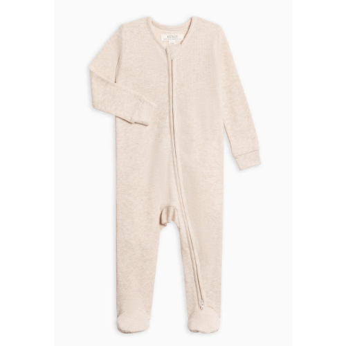 Lane Waffle Knit Zipper Sleeper