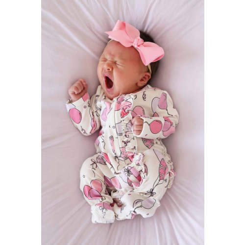 Girl Ruffle Zipper Footies | Best Sellers