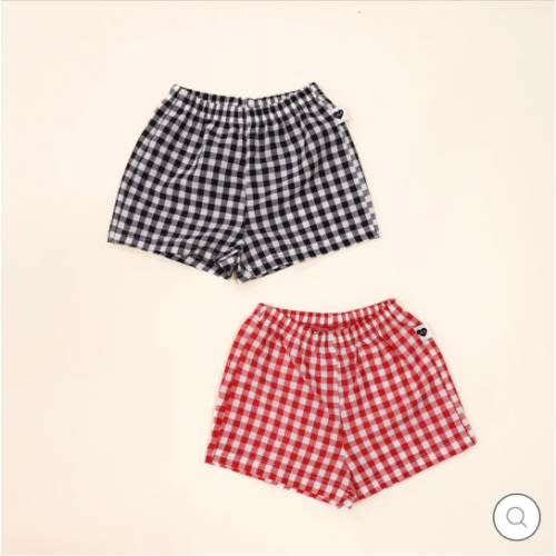 Gingham Shorts