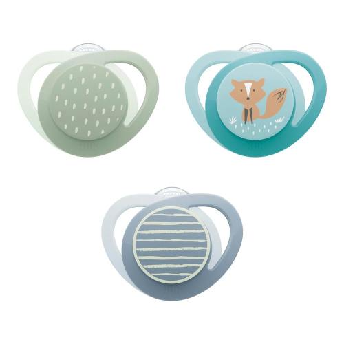 NUK® Glow-in-the-Dark Orthodontic Pacifier, 18-36 months
