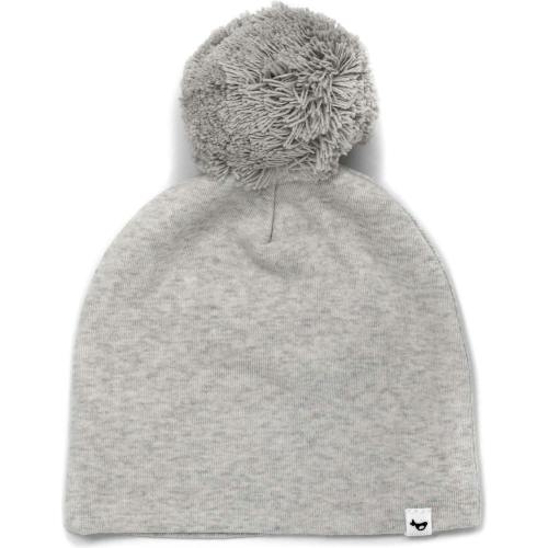 Gray Pom Hat