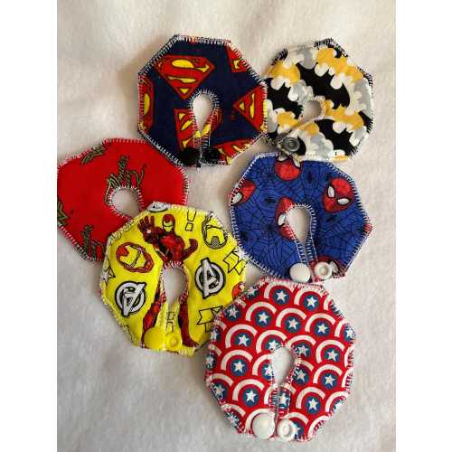MEDIUM 3” Gtube Pads, Tubie pads, G Tube button feeding tube covers, Absorbent pads for feeding tube