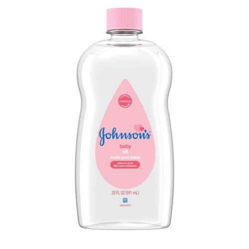 Johnson's Baby Body Pure Mineral Oil, Gentle & Soothing Massage Oil for Dry Skin - Original Scent - 20oz