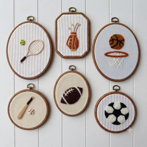 Vintage Sports Nursery Wall Art Set | Ralph Lauren Inspired Nursery | Football Baseball Basketball Soccerball Tennis Hoop Boy Room Decor