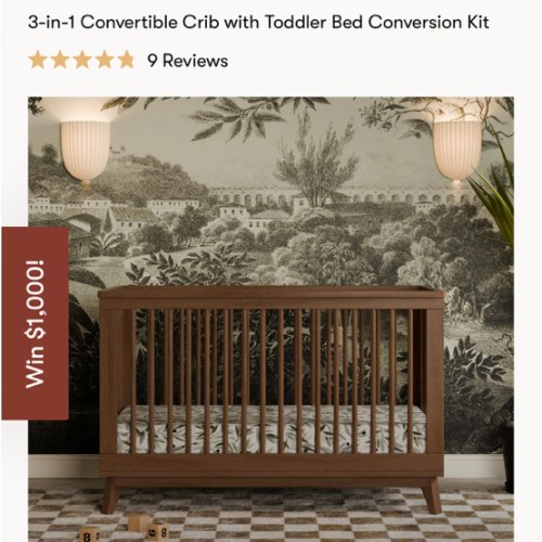 Scoot 3-in-1 Convertible Crib with Toddler Kit | Babyletto