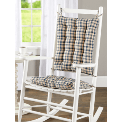 Never-Flatten Tufted Rocker Chair Cushion Set, In 2 Sizes