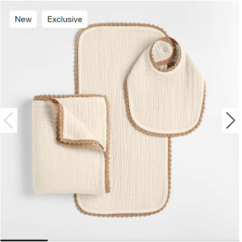 Supersoft Undyed Organic Cotton Gauze Serenade Gift Set