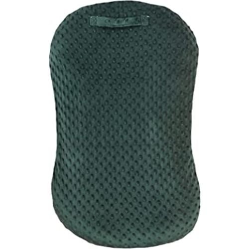 Mila Millie Water Resistant Removable Cover for Newborn Lounger | Minky Sensory Touch Slipcover for Baby Floor Seat | Premium Quality Soft Wipeable Fabric | Hypoallergenic (Forest)