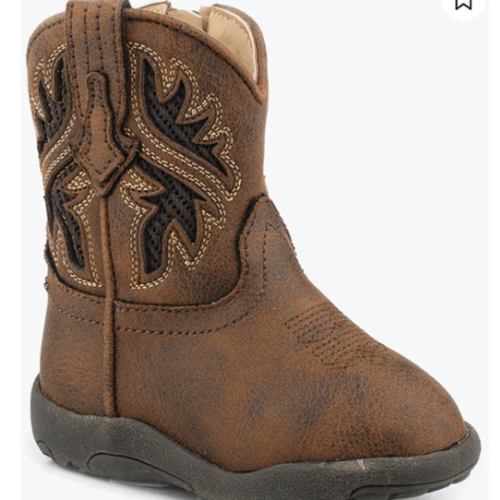 Roper Infant Boys' Cowbabies Draftmaster Western Boots - Round Toe