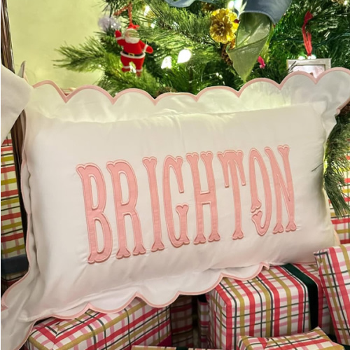 Applique Pillow | Secret Stork Co