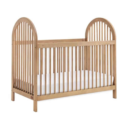 Soho Baby Everlee 3-in-1 Island Crib, Honey Wood
