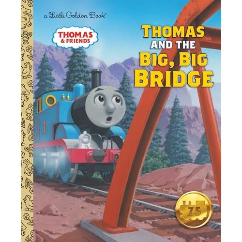 Thomas and the Big, Big Bridge (Thomas & Friends) (Little Golden Book)