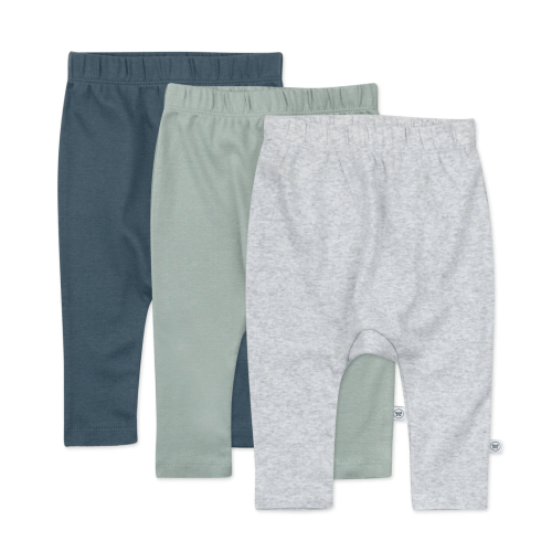 3-Pack Organic Cotton Harem Pants | Honest Baby Clothing: 3-6M