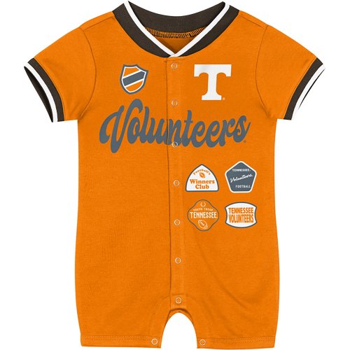 Outerstuff Infants' University of Tennessee Scatter Print Pinch Short Sleeve Romper